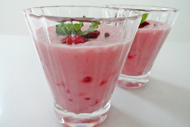 Erdbeer Himbeer Buttermilch