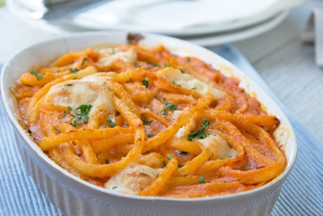 Nudelauflauf mit Ricotta