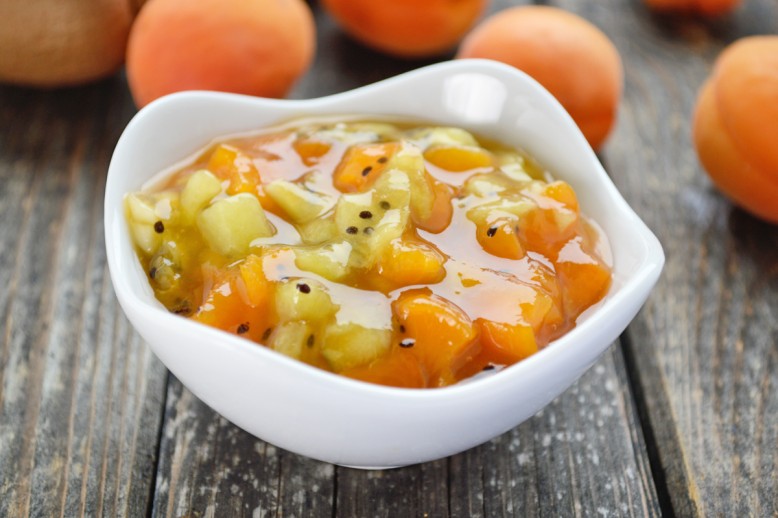 Kiwi-Marillenmarmelade