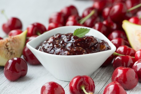Kirschen-Feigenmarmelade
