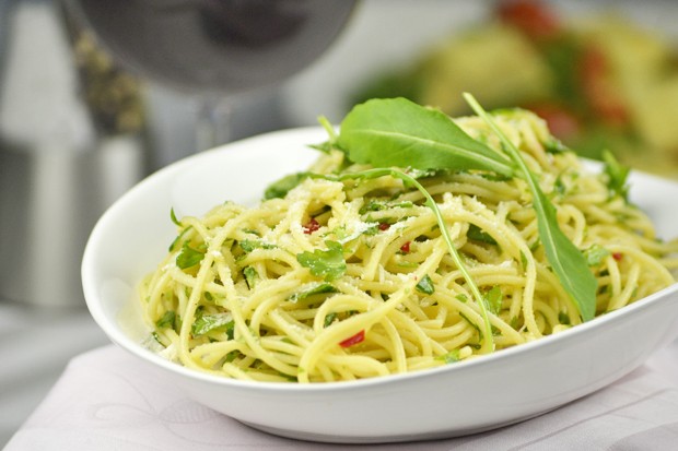 Spaghetti ala Rucola