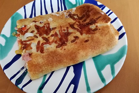 Pizzastrudel