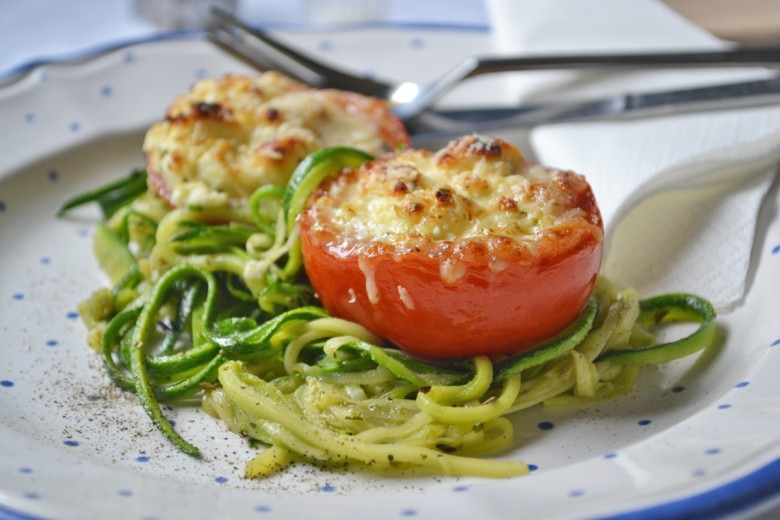 Tomaten mit Käse