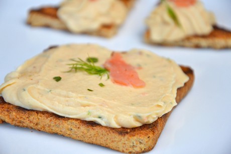 Lachsdip