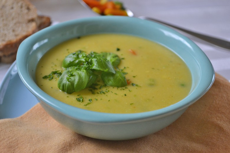 Schnelle Gemüsesuppe