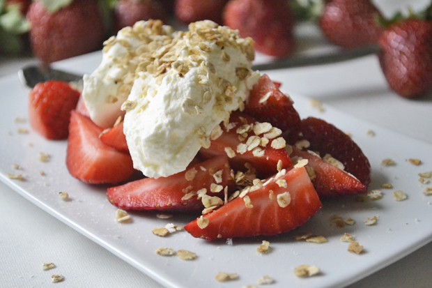 Erdbeerdessert