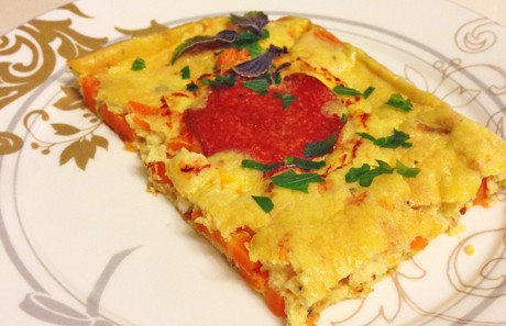 Pikanter Eierkuchen (Paleo)