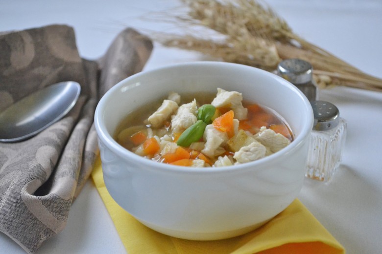 Hühnersuppe