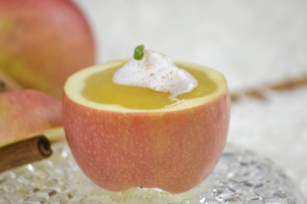 Kalte Apfelsuppe