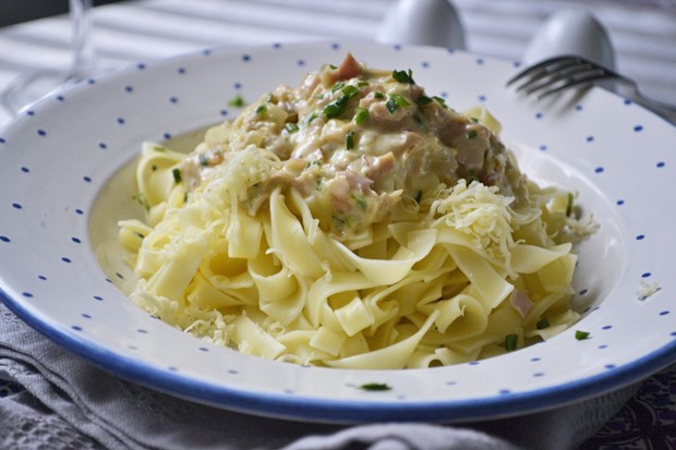 Schinkenrahmsauce