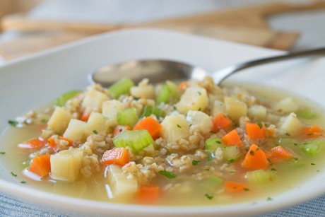 Grünkernsuppe