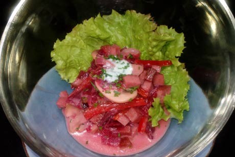 Leberkäse Salat