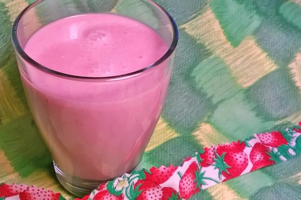 Erdbeer Ingwer Buttermilch