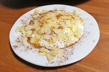 Honig-Zimtdessert
