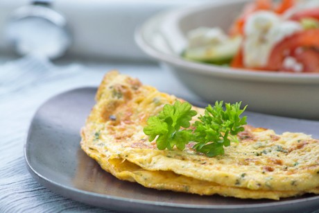 Kräuteromelette
