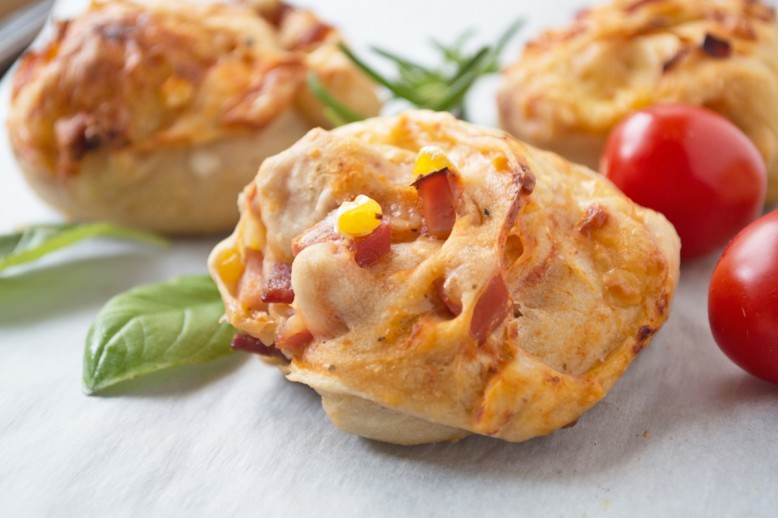 Pizzaschnecken pikant