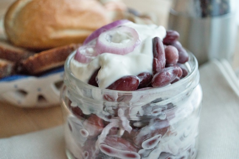 Roter Bohnensalat