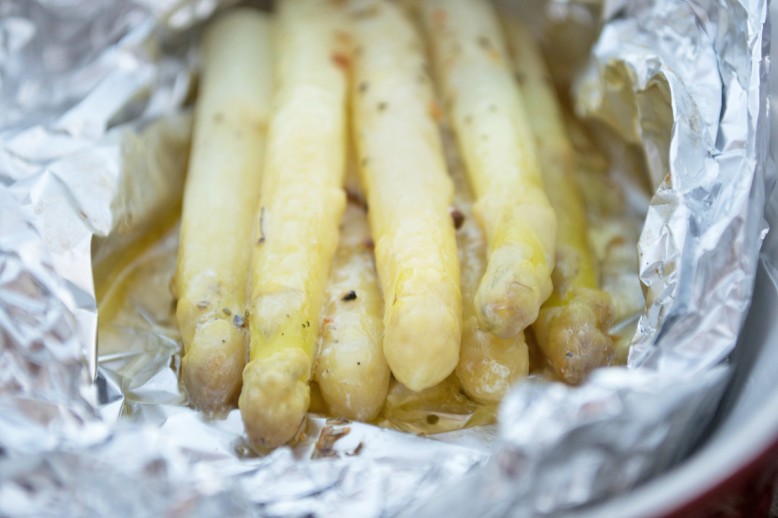 Spargel im Backrohr