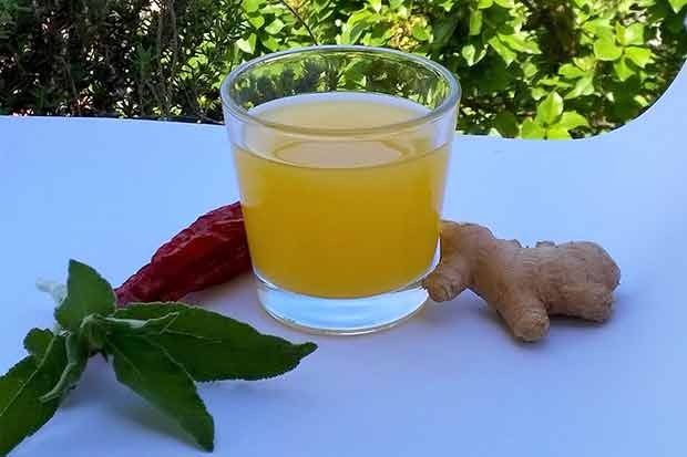 Wärmender Detox - Orangensaft
