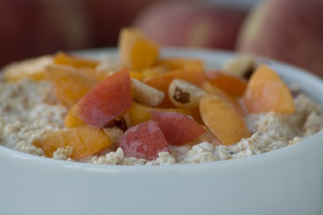 Pfirsich-Müsli