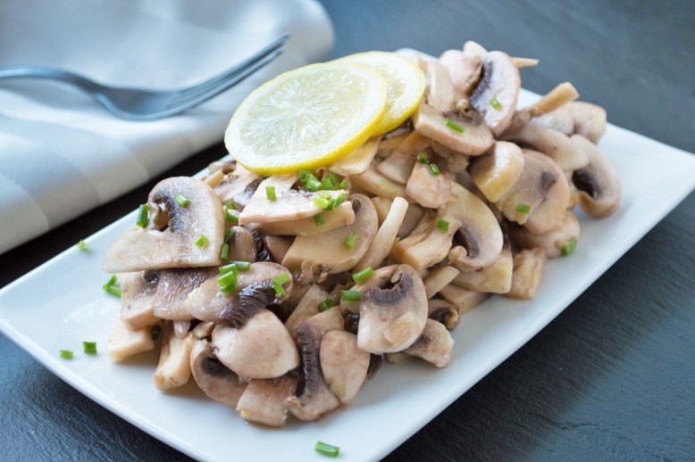 Champignon-Salat