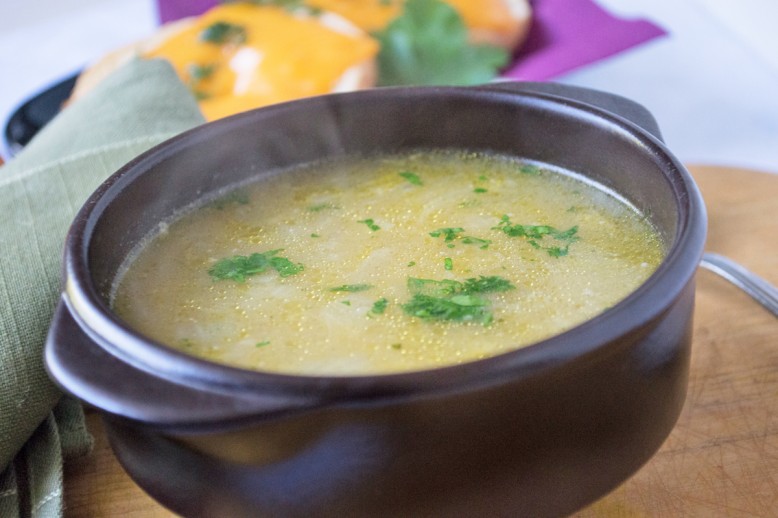 Zwiebelsuppe