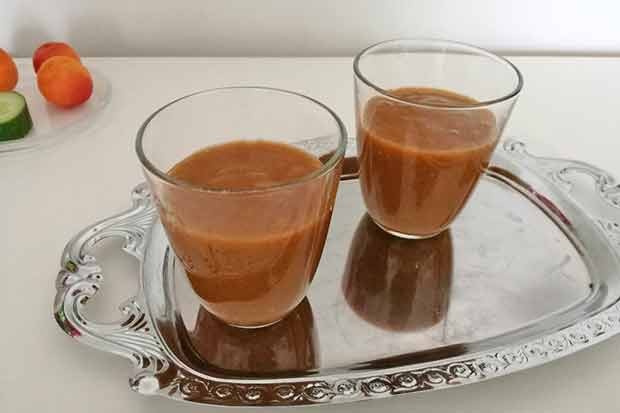 Smoothie mit Marillen