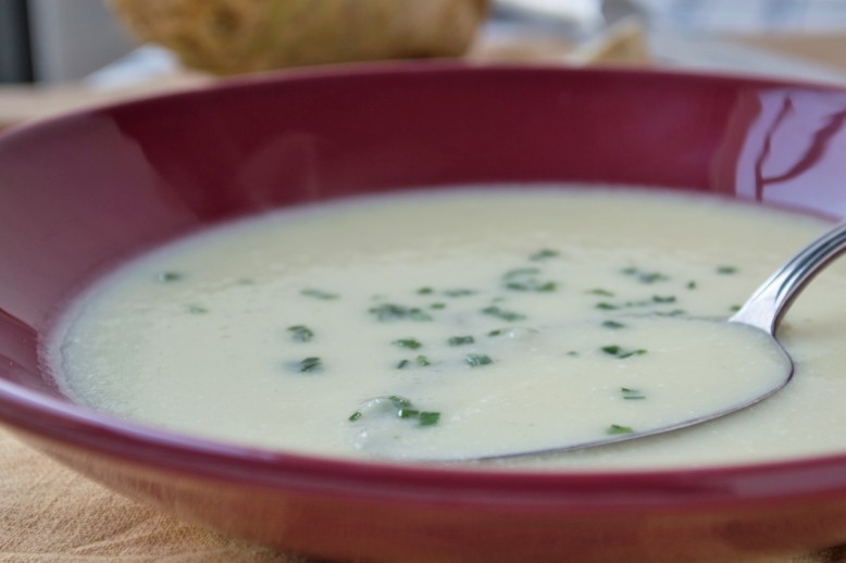 Selleriecremesuppe
