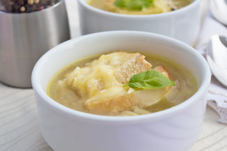Französische Zwiebelsuppe