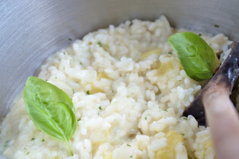 Feines Kürbisrisotto