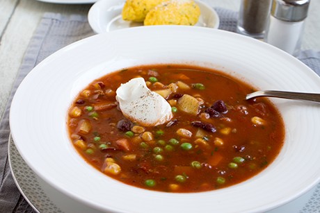 Mexikanische Sopa de Verduras