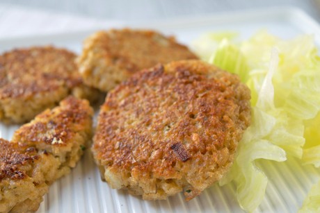 Exotische Grünkernbratlinge