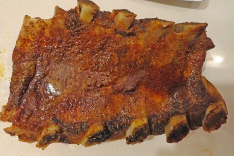 Glacierte Schweinsripperl