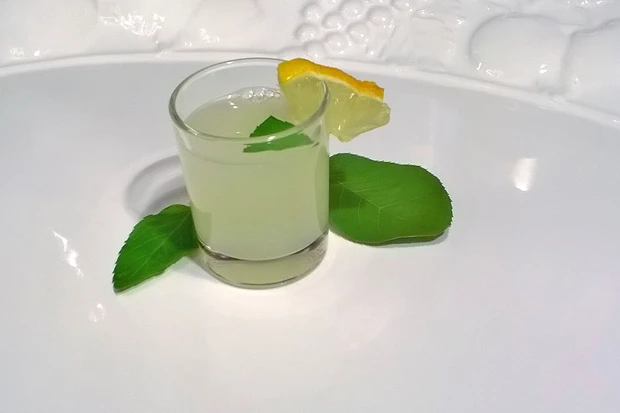 Gin Zitronen Shot