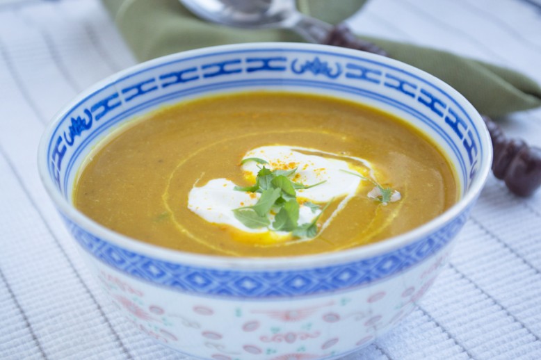 Curry-Linsensuppe