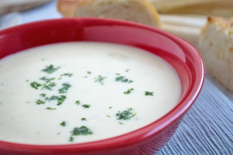 Spargelsuppe
