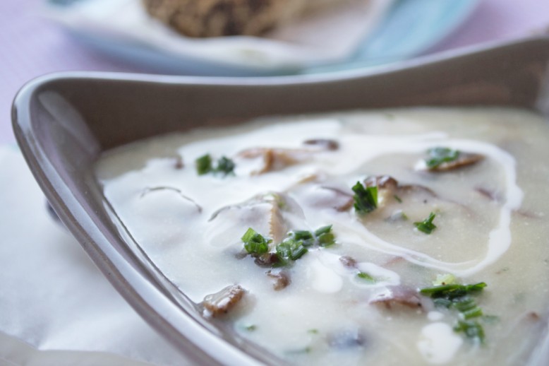 Pilzsuppe