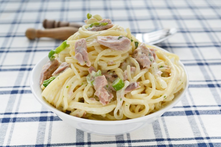 Schnelle Thunfischspaghetti