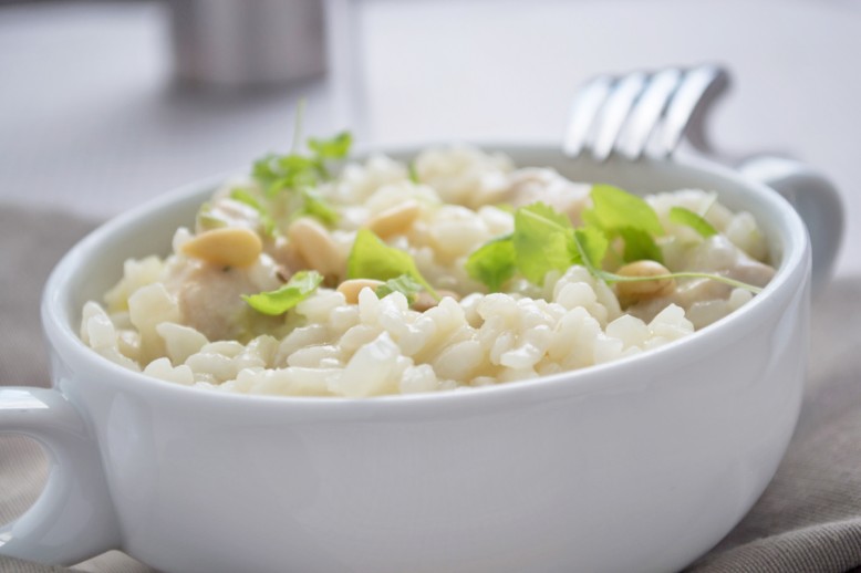 Hühnerrisotto