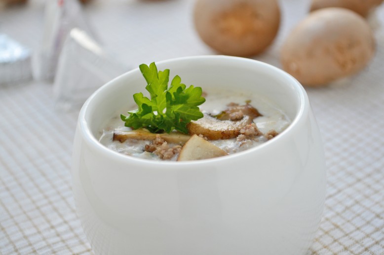 Deftige Käsesuppe