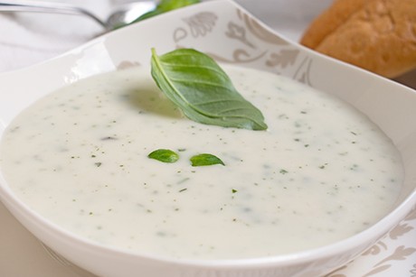 Basilikumsuppe