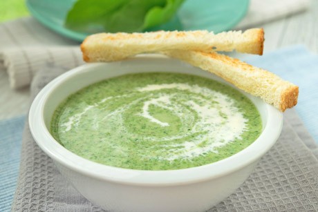 Feine Sauerampfersuppe