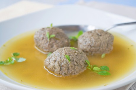 Gebackene Leberknödel