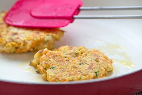 Vegetarische Hirselaibchen