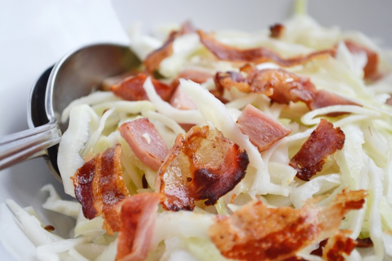 Warmer Krautsalat