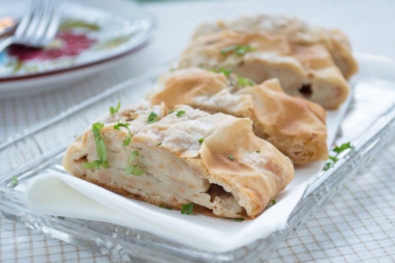 Bohnenstrudel