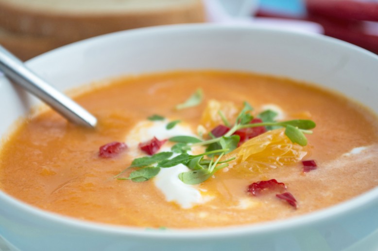 Karotten-Orangensuppe