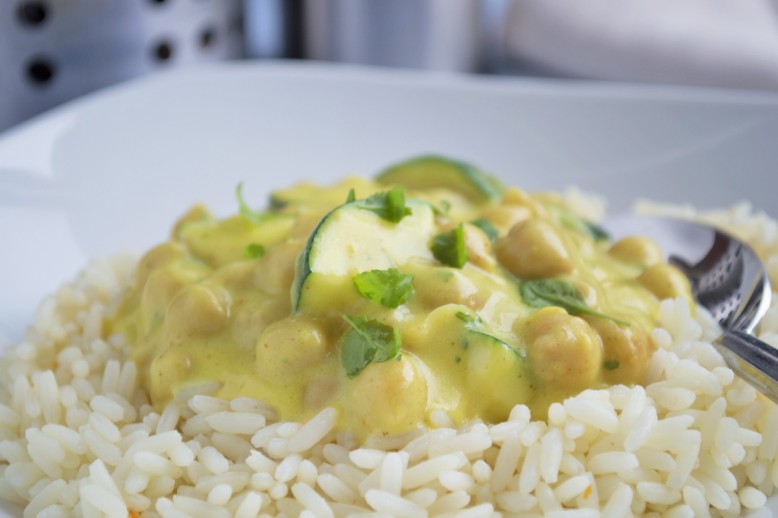 Vegane Kichererbsenpfanne
