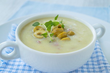 Olivencremesuppe