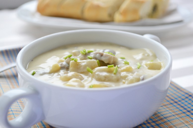 Erdäpfel-Schwammerl Suppe